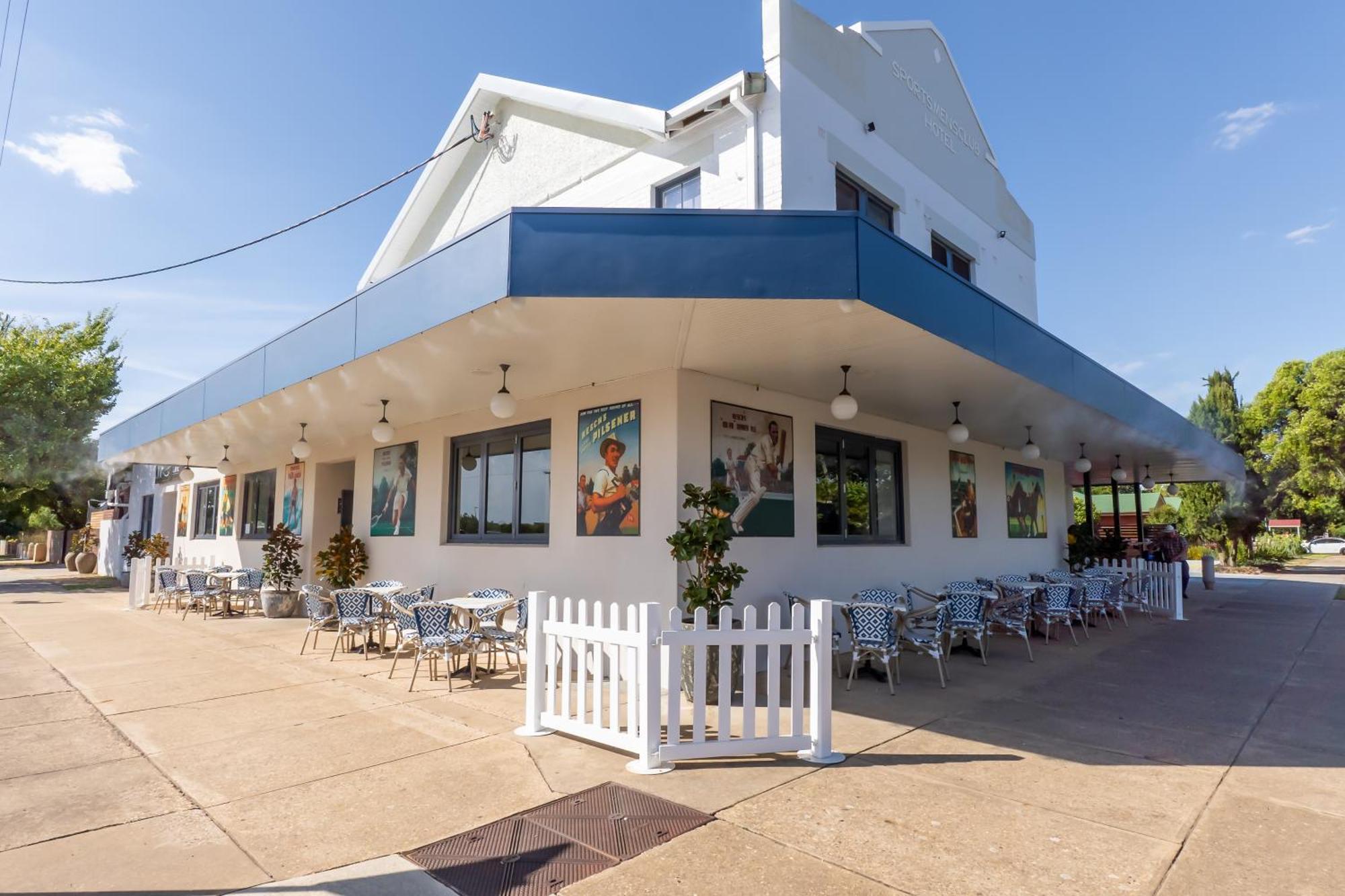 Sportsmens Club Hotel Wagga Wagga Exterior foto