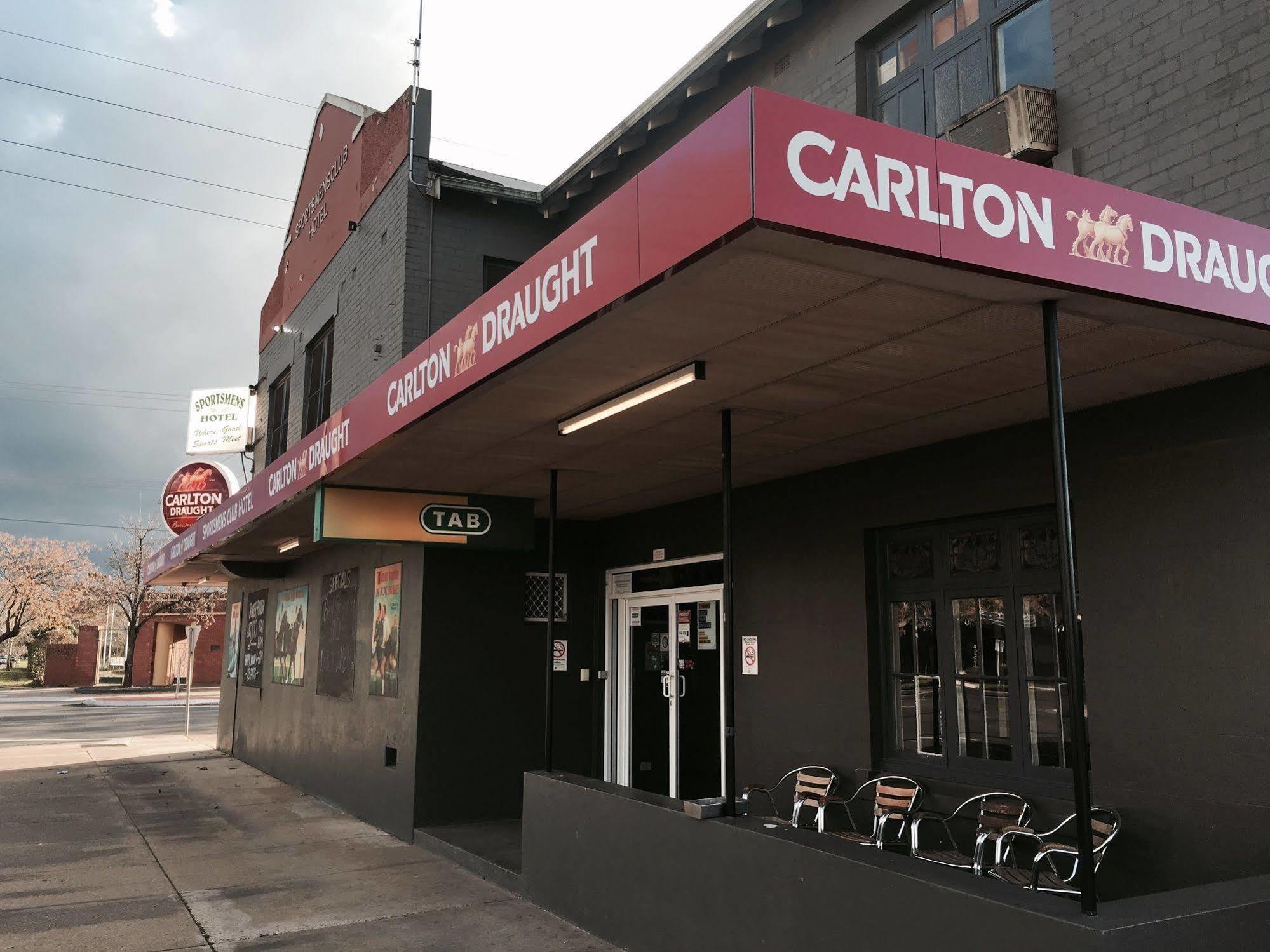 Sportsmens Club Hotel Wagga Wagga Exterior foto